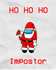 Marškinėliai Amoung us ho ho ho impostor Marškinėliai Amoung us ho ho ho impostor